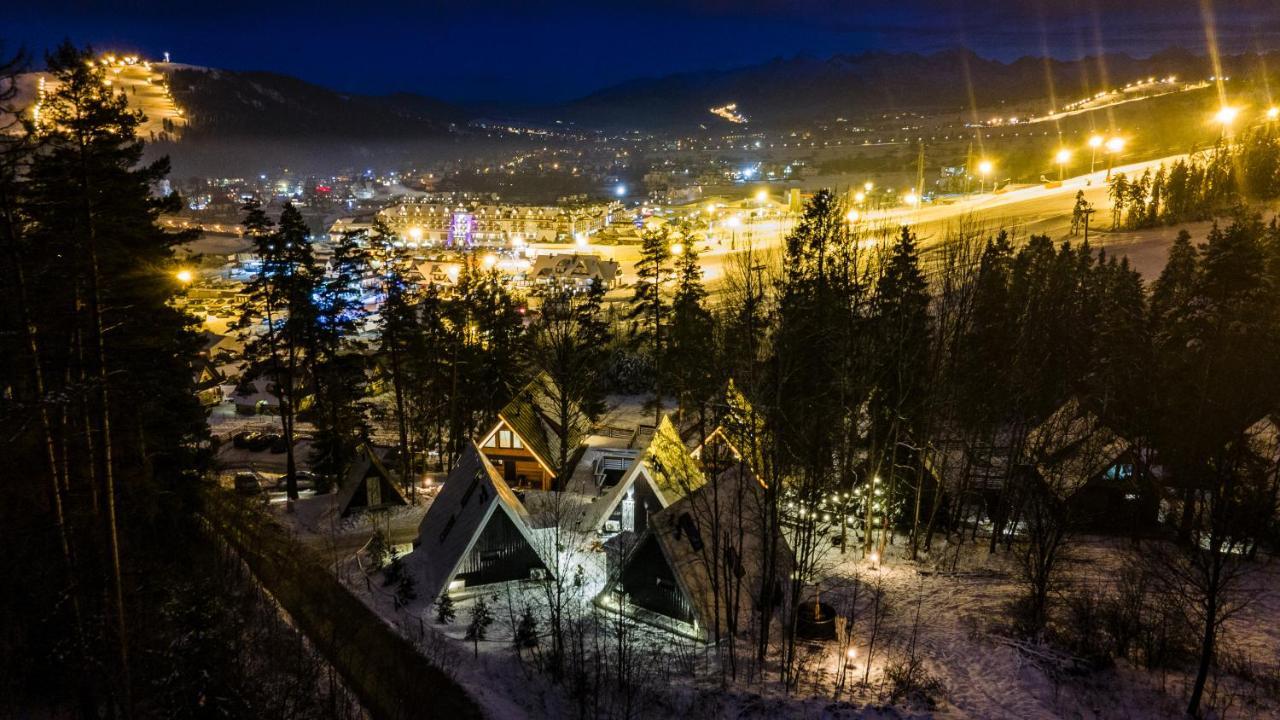 Trzy Owce - Nowoczesne Domki W Gorach Bialka Tatrzanska Exteriör bild