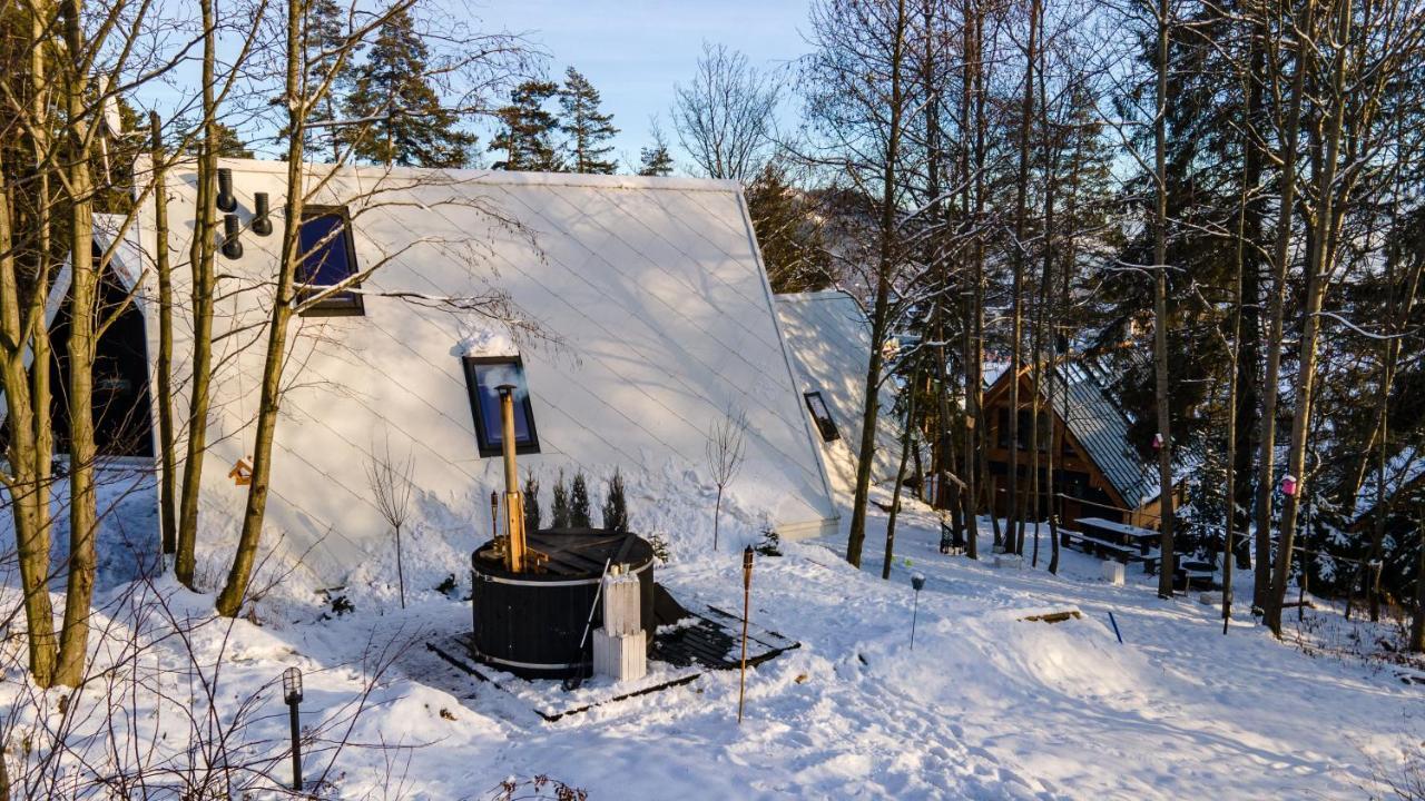 Trzy Owce - Nowoczesne Domki W Gorach Bialka Tatrzanska Exteriör bild
