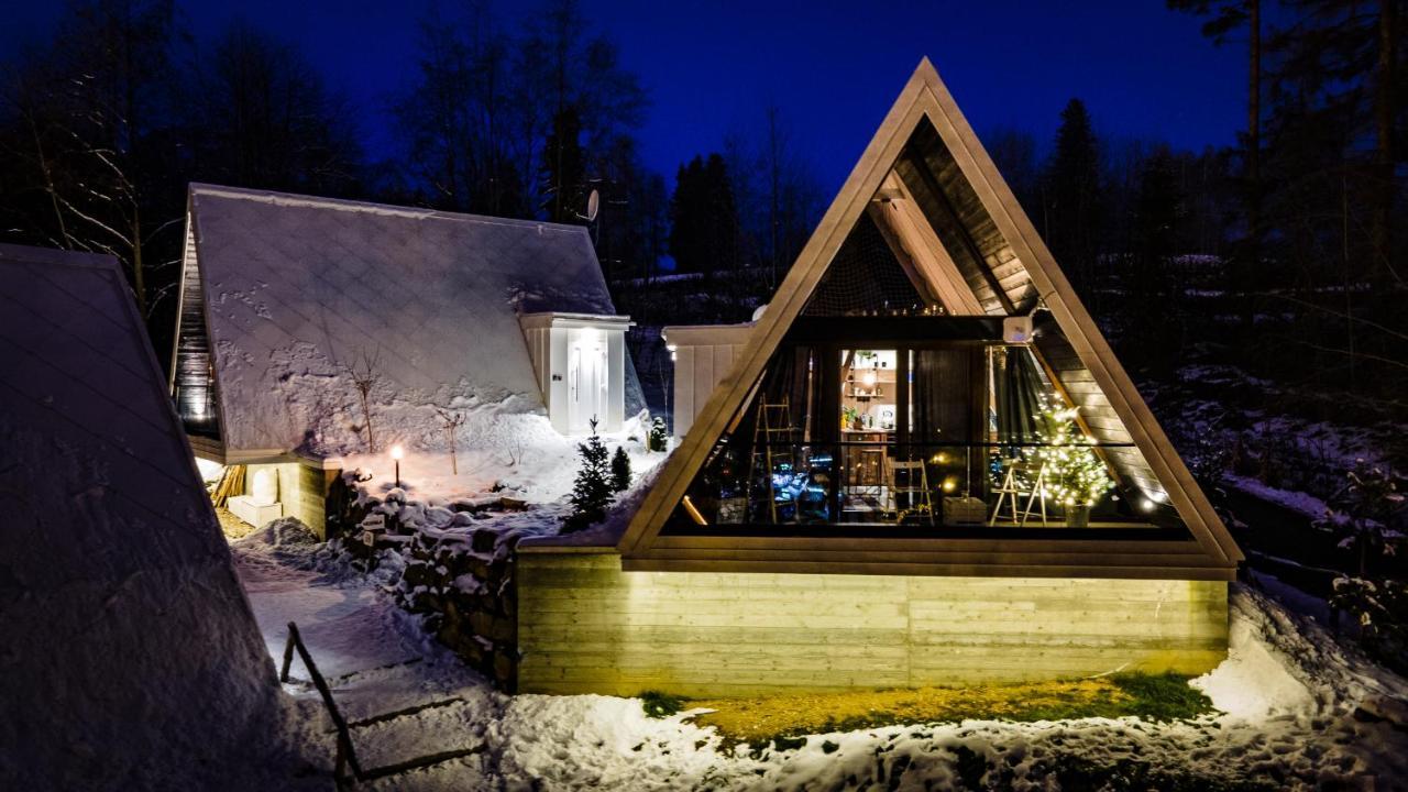 Trzy Owce - Nowoczesne Domki W Gorach Bialka Tatrzanska Exteriör bild