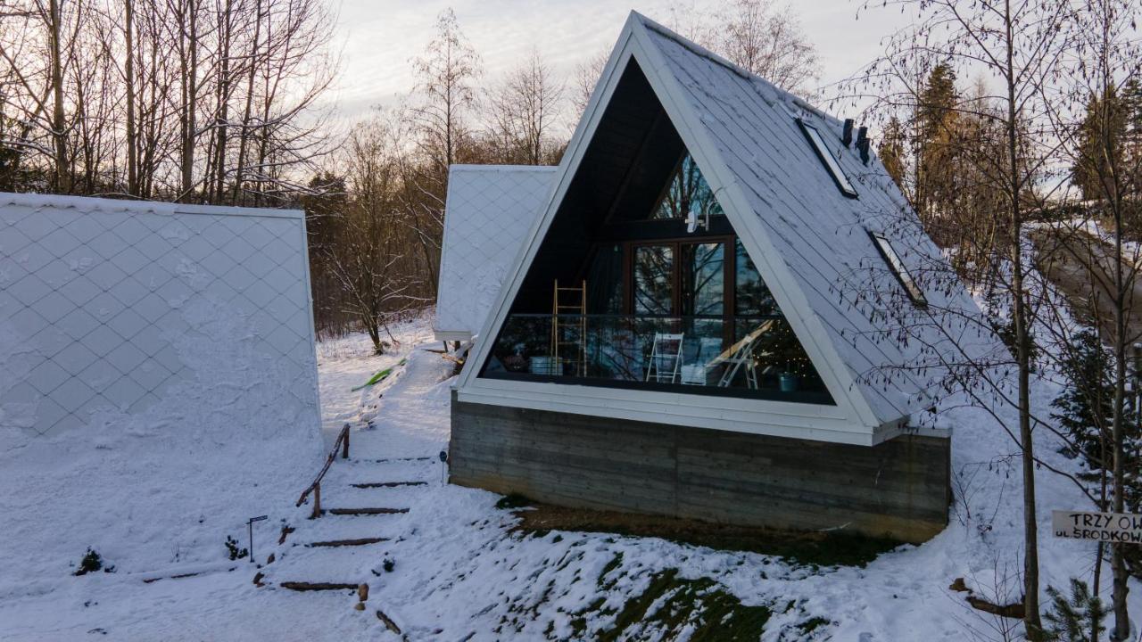 Trzy Owce - Nowoczesne Domki W Gorach Bialka Tatrzanska Exteriör bild